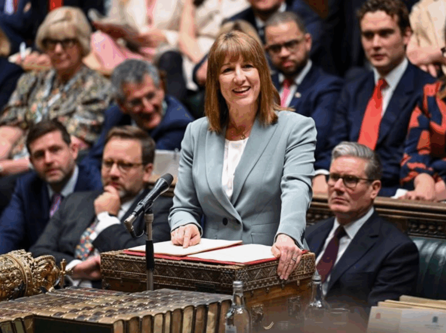 UK Government's Chancellor of the Exchequer, Rachel Reeves delivering the spending review